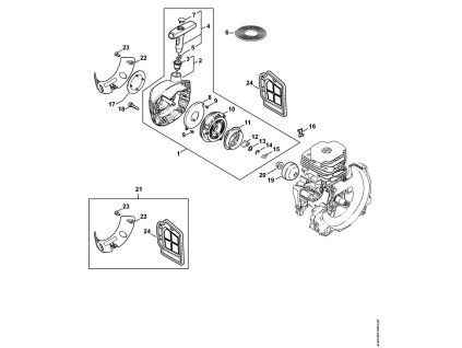 FS 560 C-EM - rozkres
