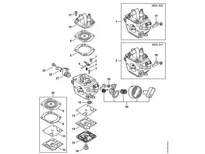FS 560 C-EM - rozkres