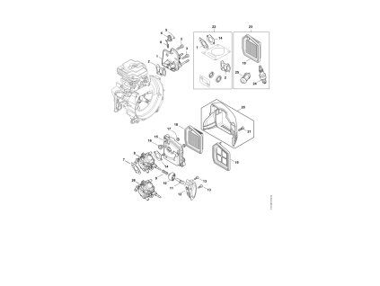 FS 411 C-EM - rozkres