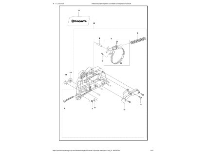 Reťazová píla Husqvarna 120 Mark II Husqvarna Portal SK page 0008
