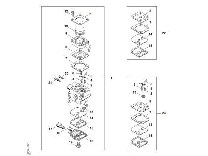 FS 55 2-MIX - rozkres