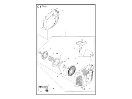 Reťazová píla husqvarna 135 e-series