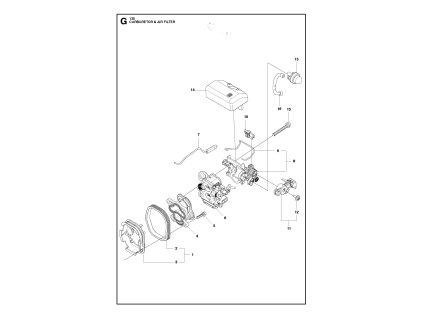 Reťazová píla husqvarna 135 e-series
