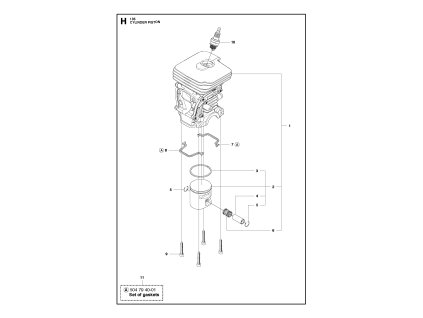 Reťazová píla husqvarna 135 e-series