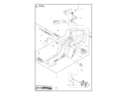 Reťazová píla husqvarna 135 e-series