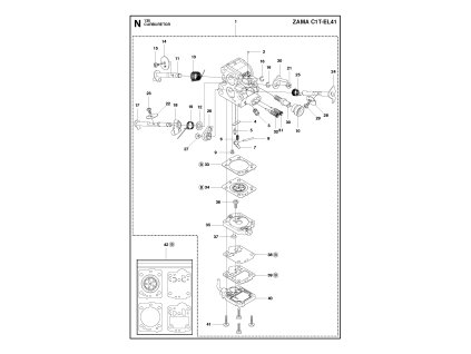 Reťazová píla husqvarna 135 e-series