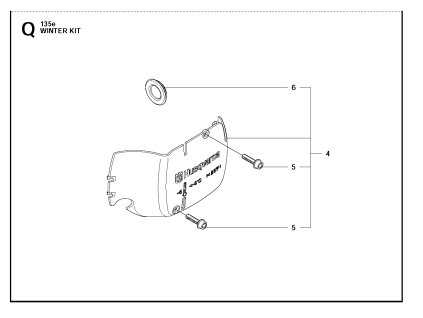 Reťazová píla husqvarna 135 e-series