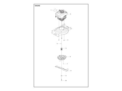 Kosačka na trávu Husqvarna LC 353VE