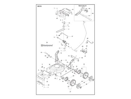 Kosačka na trávu Husqvarna LC 353VE