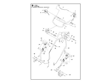 Kosačka na trávu Husqvarna LC 53B e
