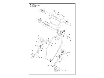 Kosačka na trávu Husqvarna LC 53E e