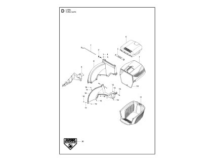 Kosačka na trávu Husqvarna LC 53 e