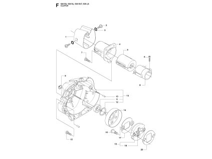 Krovinorez Husqvarna 535RX