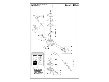 Krovinorez Husqvarna 535RX