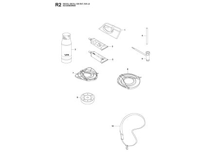 Krovinorez Husqvarna 535RX