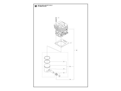 Krovinorez Husqvarna 535RX