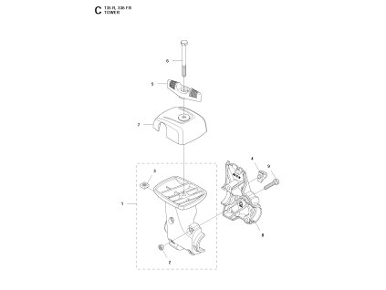Krovinorez Husqvarna 135R
