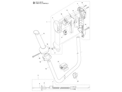Krovinorez Husqvarna 135R