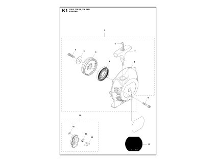 Krovinorez Husqvarna 135R