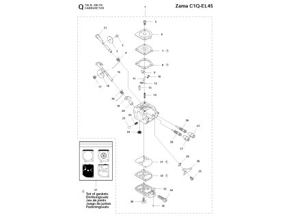 Krovinorez Husqvarna 135R