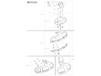 Krovinorez Husqvarna 135R
