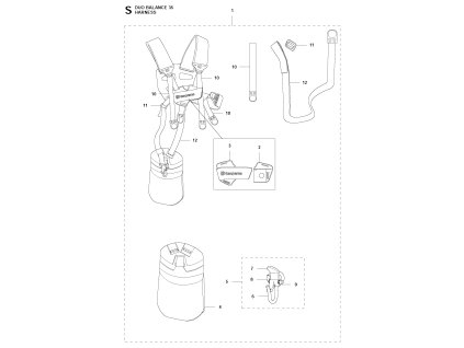 Krovinorez Husqvarna 135R