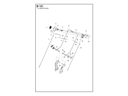 Kosačka na trávu Husqvarna LC 48V