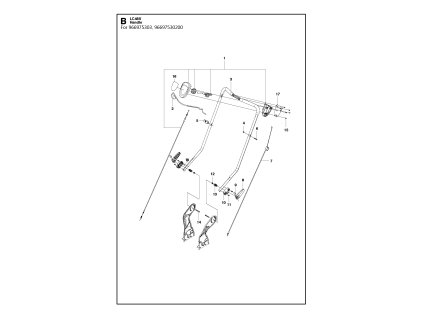 Kosačka na trávu Husqvarna LC 48V