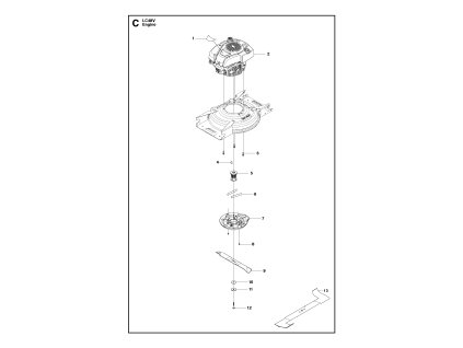 Kosačka na trávu Husqvarna LC 48V