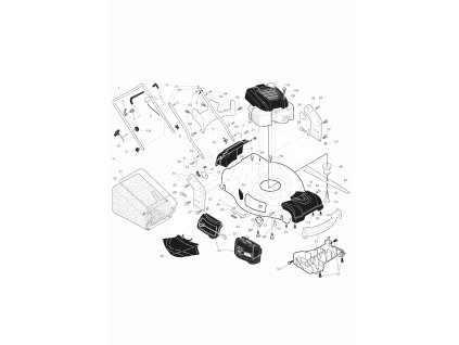 Kosačka na trávu Husqvarna LC 356 V