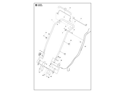 Kosačka na trávu Husqvarna LC 247S