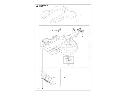 Robotická kosačka Husqvarna AUTOMOWER® 305