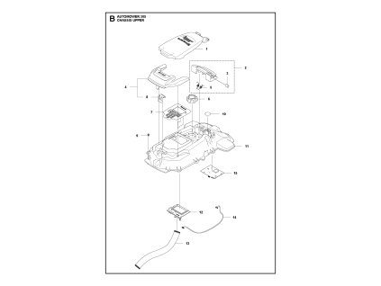 Robotická kosačka Husqvarna AUTOMOWER® 305