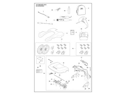 Robotická kosačka Husqvarna Automower® 405X
