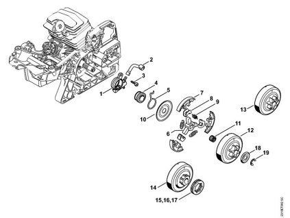 MS 251 C-BE - rozkres