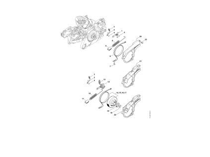 MS 261 C-M - rozkres