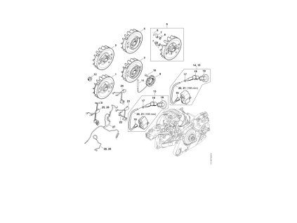 MS 261 C-M - rozkres