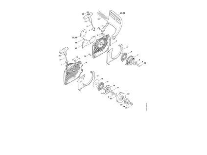 MS 261 C-M - rozkres