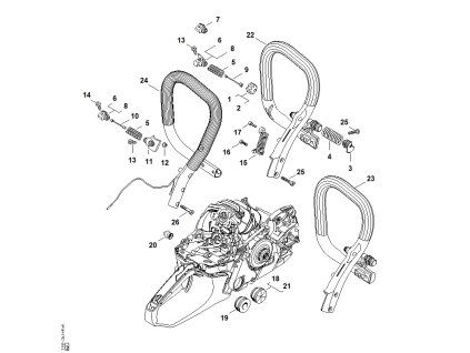 MS 261 C-M - rozkres