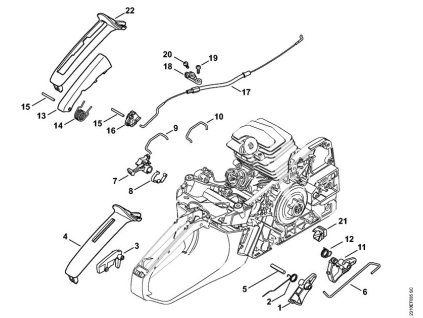 MS 231 C-BE - rozkres