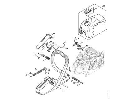 MS 211 C-BE - rozkres