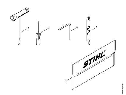 MS 211 C-BE - rozkres