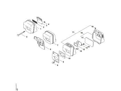MS 170 2-MIX - rozkres