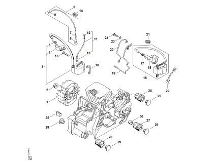 MS 170 2-MIX - rozkres