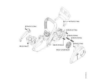 MS 170 2-MIX - rozkres