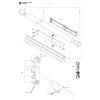 Krovinorez Husqvarna 535RX - rozkres