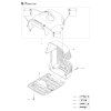 Krovinorez Husqvarna 555RXT - rozkres