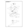 Robotická kosačka Husqvarna AUTOMOWER® 315 Mark II - rozkres