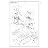 Robotická kosačka Husqvarna Automower® 310E NERA - rozkres