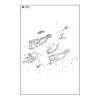 Plotostrih Husqvarna 120iTK4-H with battery and charger - rozkres